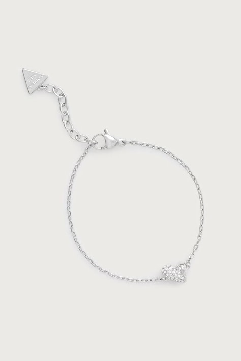 Guess Bransoletka damska ze stali nierdzewnej GOLDEN LOVE JUBB06.449JW