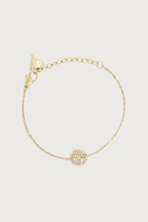 Guess Bransoletka damska ze stali nierdzewnej 4G SUPREME JUBB06.397JW