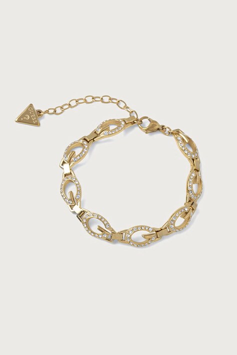 Guess Bransoletka damska ze stali nierdzewnej G CAMDEN JUBB06.341JW