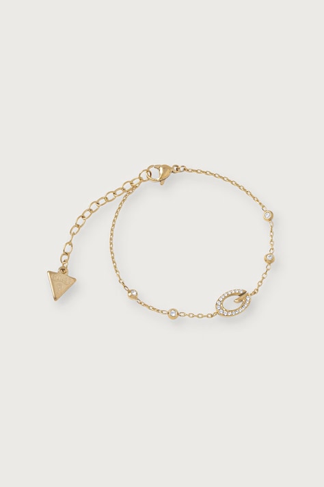 Guess Brățară pentru femei din oțel inoxidabil G CAMDEN JUBB06.337JW
