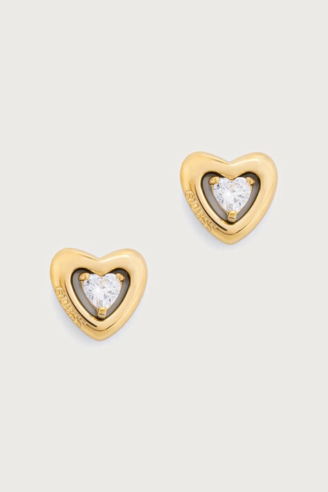 Guess Kolczyki damskie ze stali nierdzewnej BELOVED JUBE06 097JW
