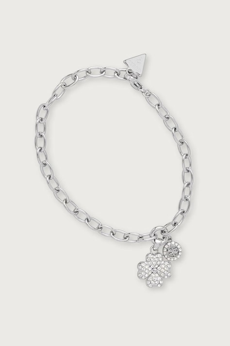 Guess Bransoletka damska ze stali nierdzewnej LOVE BITES JUBB06 044JW