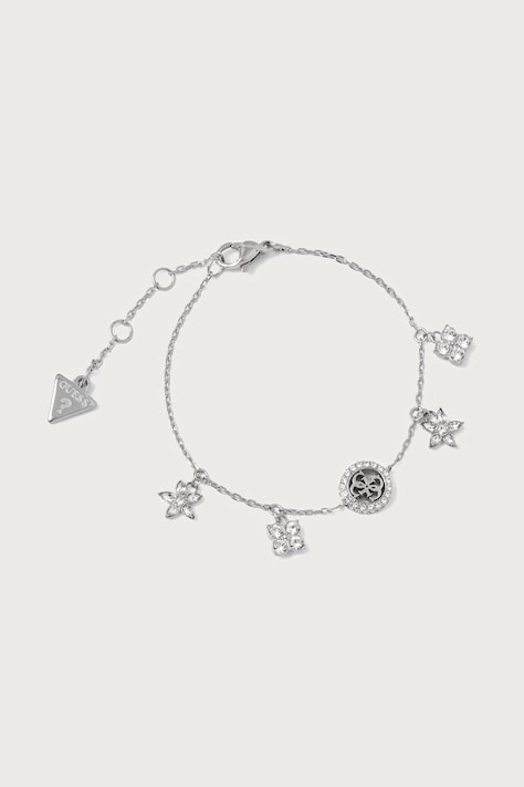 Guess Гривна дамска от неръждаема стомана с циркон SECRET GARDEN JUBB06 033JW