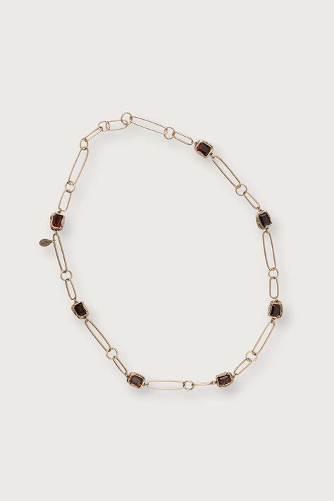 Weekend Max Mara Naszyjnik damski metalowy ze szkłem szlifowanym WKARONCHI 2625756065600