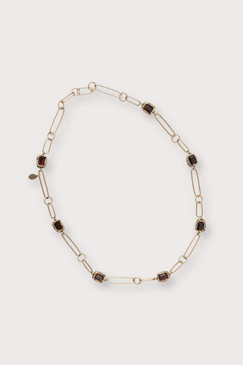 Weekend Max Mara Naszyjnik damski metalowy ze szkłem szlifowanym WKARONCHI 2625756065600