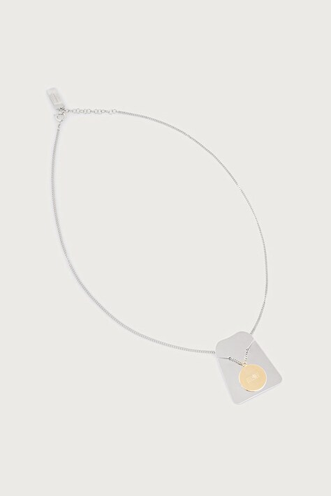 MM6 Maison Margiela Naszyjnik z zawieszką damski mosiężny SM7UU0134-P9385
