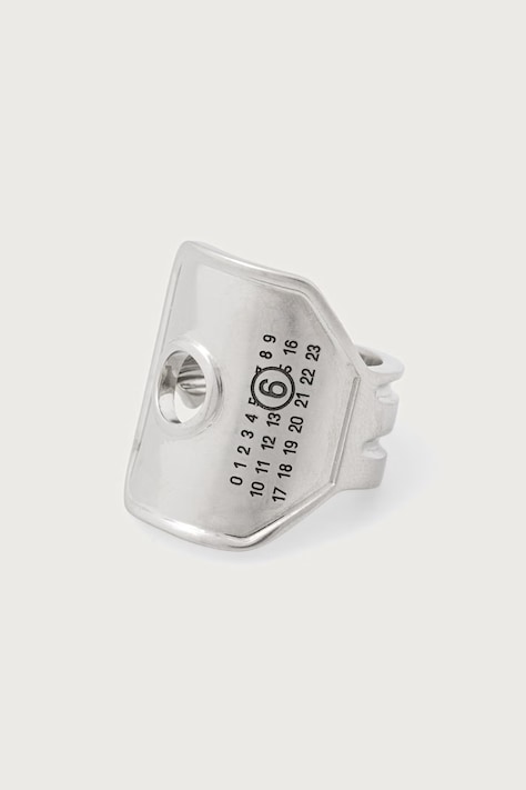 MM6 Maison Margiela Pierścionek mosiężny damski SM7UQ0134-P9390