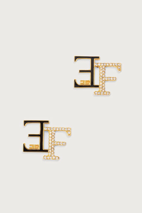 Elisabetta Franchi Kolczyki damskie mosiężne OR32A67E2