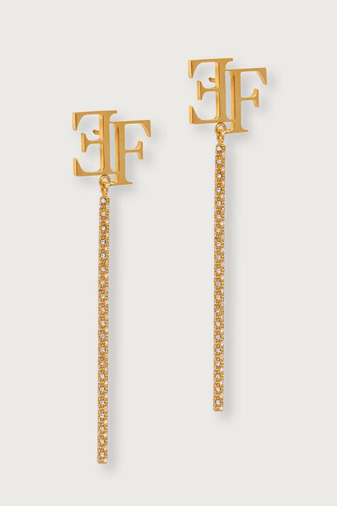 Elisabetta Franchi kolczyki damskie metalowe OR49A66E2