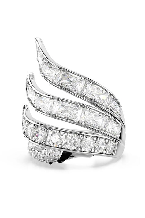 Swarovski δαχτυλίδι γυναικείο μεταλλικό με κρύσταλλο Swarovski VIENNA 5762206