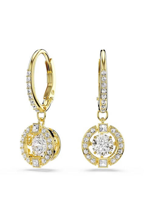 Swarovski сережки жіночі позолочені з цирконієм UNA 5758095