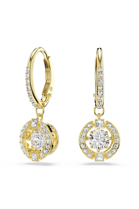 Swarovski сережки жіночі позолочені з цирконієм UNA 5758095