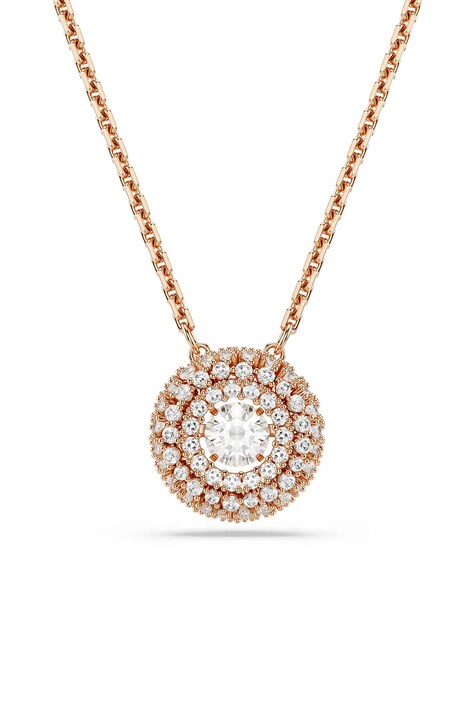 Swarovski κολιέ γυναικείο επιχρυσωμένο ζιργκόν SUBLIMA 5764190