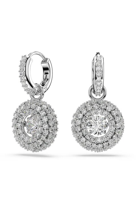 Swarovski σκουλαρίκια γυναικεία μεταλλικά με ζιργκόν SUBLIMA 5738193