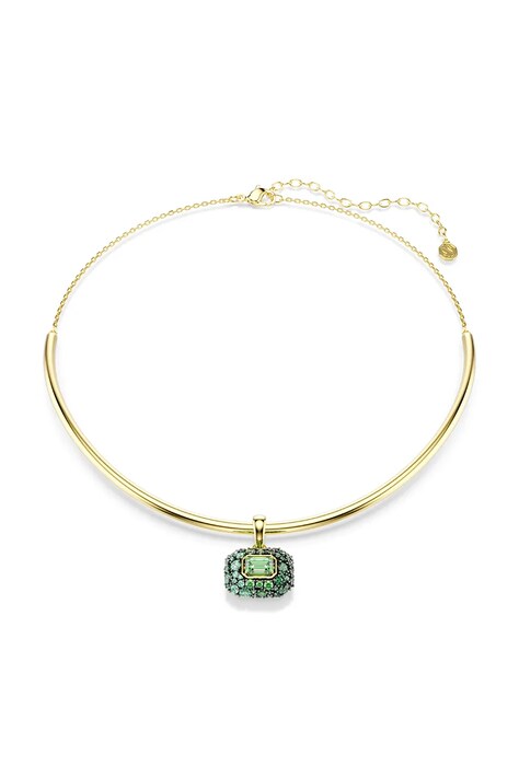Swarovski náhrdelník s přívěskem dámský pozlacený kovový s kubickým zirkonem SUBLIMA 5760763