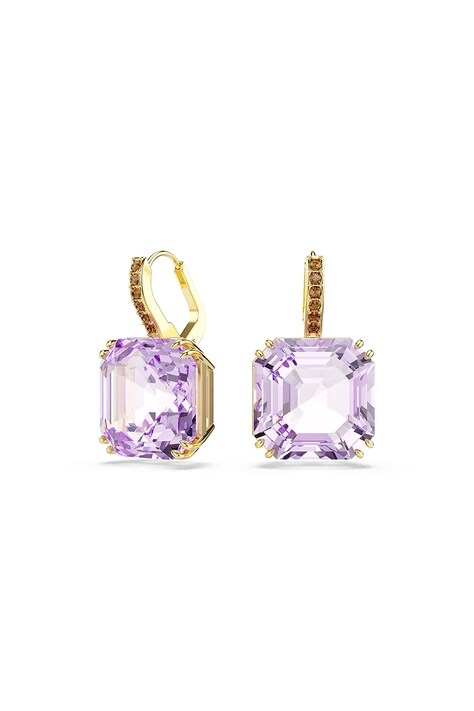 Swarovski kolczyki damskie pozłacane z kryształem Swarovski MILLENIA 5759990