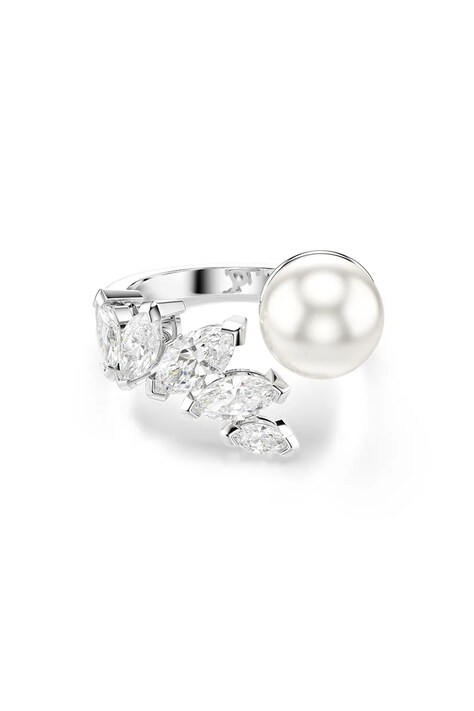 Swarovski pierścionek damski metalowy z kryształem Swarovski MESMERA 5748011