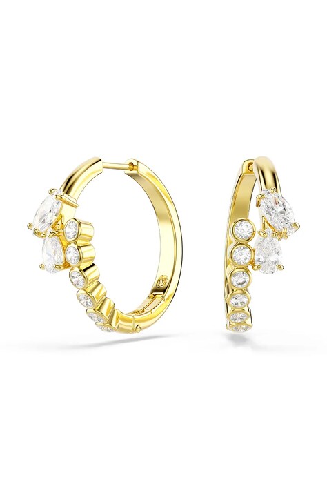 Swarovski σκουλαρίκια γυναικεία επιχρυσωμένα ζιργκόν MESMERA 5761975