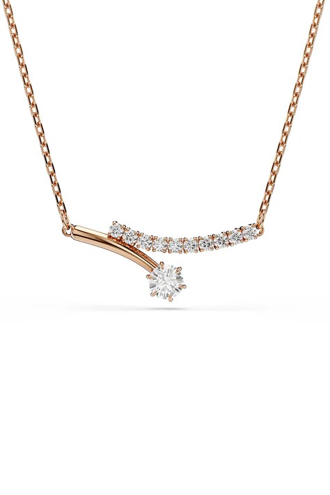 Swarovski κολιέ γυναικείο επιχρυσωμένο ζιργκόν MATRIX 5763823