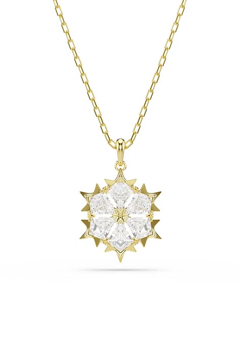 Swarovski κολιέ με κρεμαστό γυναικείο επιχρυσωμένο ζιργκόν MAGIC 5757788