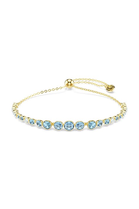 Swarovski zapestnica ženska pozlačena IMBER 5757824