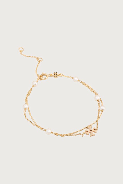 Tory Burch bransoletka damska pozłacana Moondance 184438
