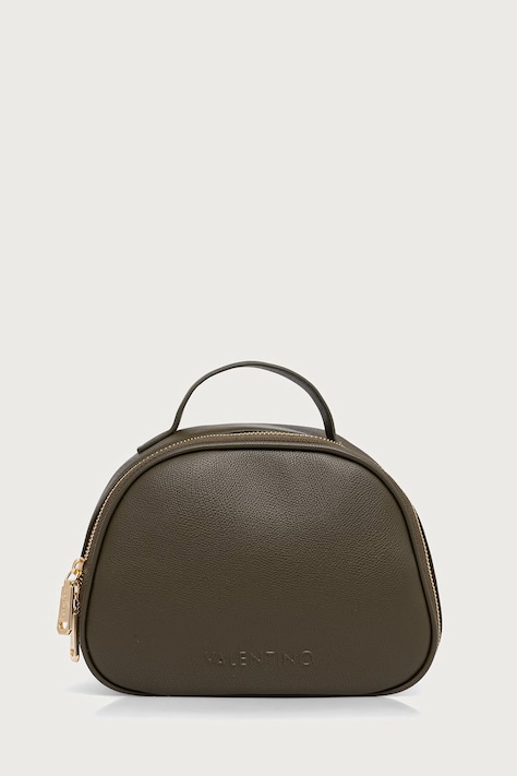 Valentino Bags Kosmetyczka podróżna z imitacji skóry BIANKA RE zielona VBEA9U721