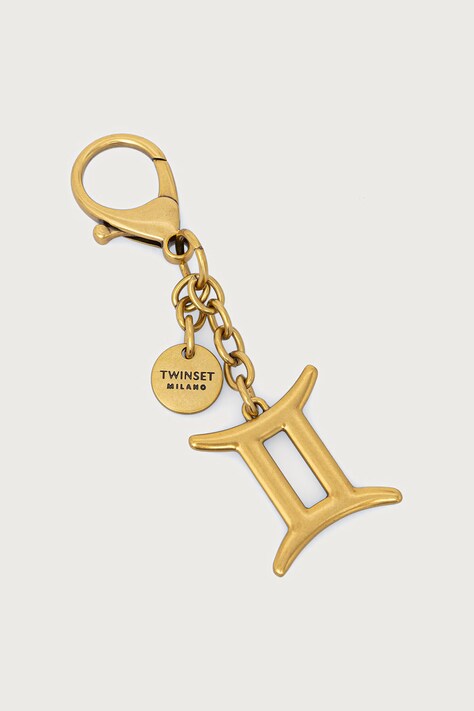 Twinset Μπρελόκ γυναικείο μεταλλικό Gemini 999TL8020