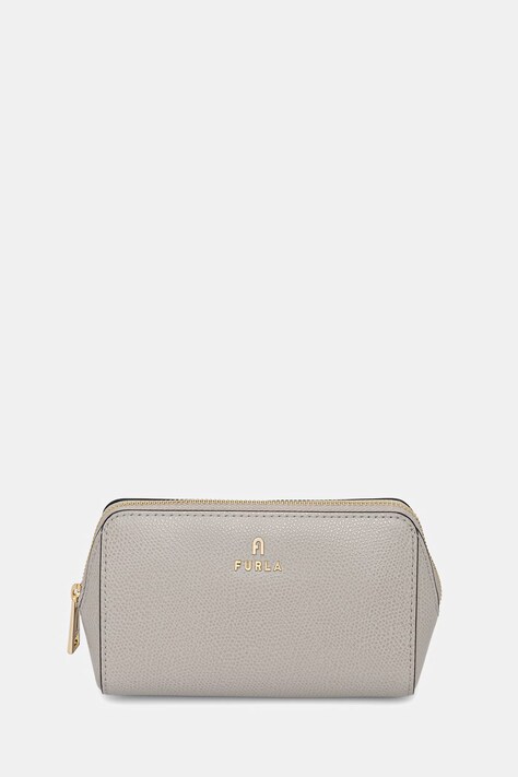 Furla kosmetyczka damska skórzana szara WE00449 ARE000 4897S