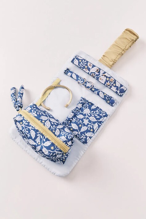 women'secret etui na biżuterię damskie niebieskie 4844695