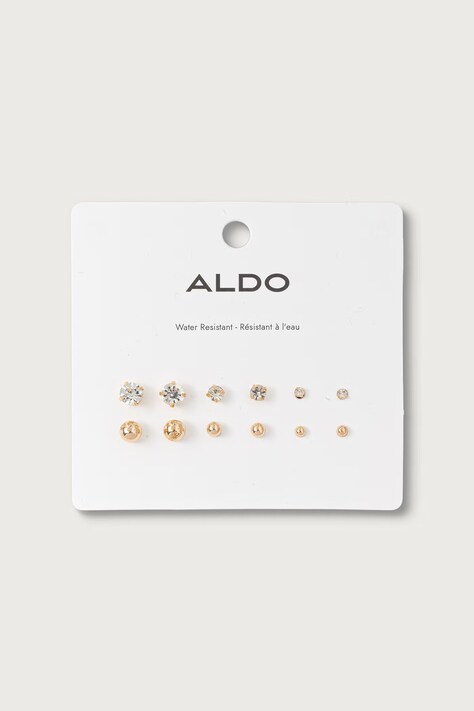 Aldo Kolczyki damskie ze stali nierdzewnej STUNNERS 6-pack 14521617