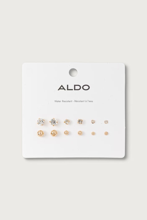 Aldo Kolczyki damskie ze stali nierdzewnej STUNNERS 6-pack 14521617