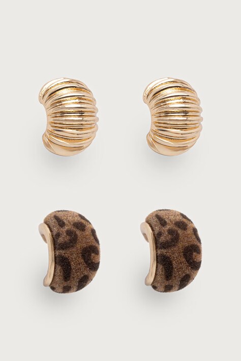 Aldo Náušnice dámské CHEETA 2-pack 14521542