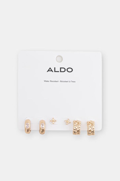 Aldo naušnice za žene metalne s cirkonom ANIE 3-pack 14449123