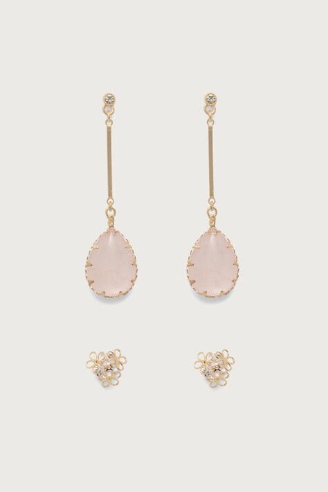 Aldo naušnice za žene metalne CARESPINK 2-pack 14449099