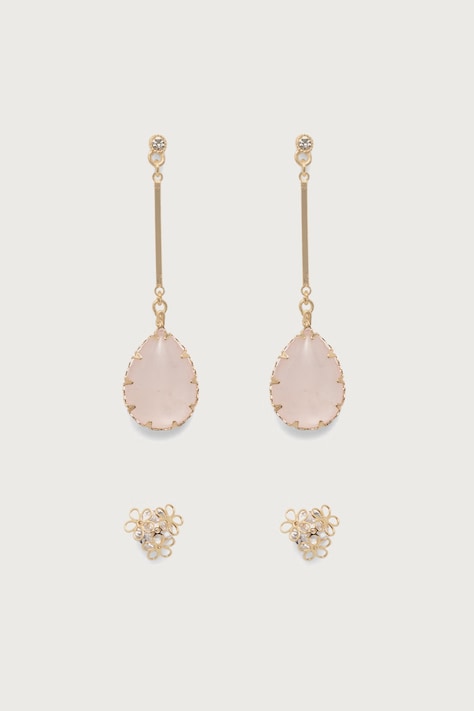 Aldo naušnice za žene metalne CARESPINK 2-pack 14449099