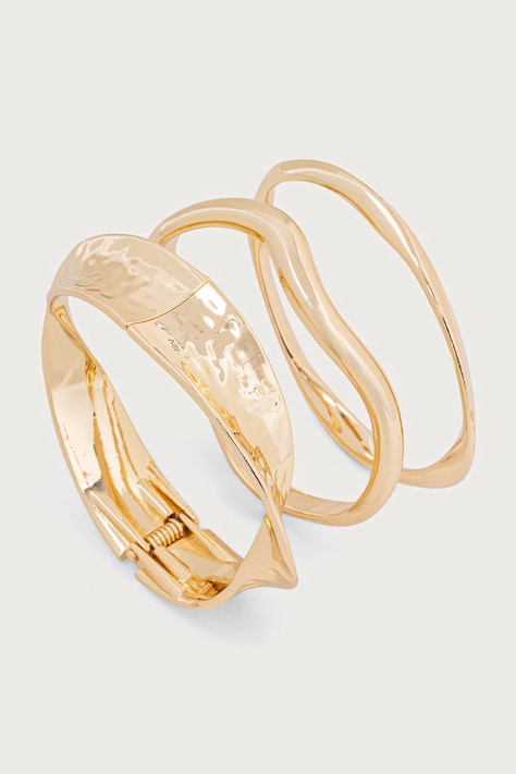 Aldo narukvica za žene metalna TWISTEDSTACK 3-pack 14449094