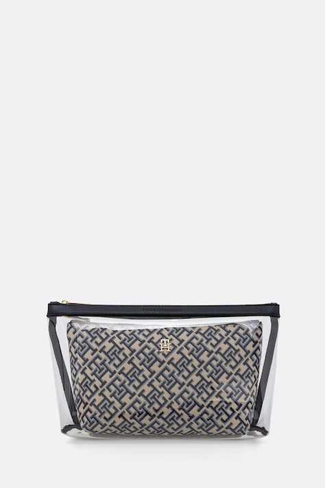Tommy Hilfiger komplet kozmetičnih torbic ženski mornarsko modra AW0AW18708