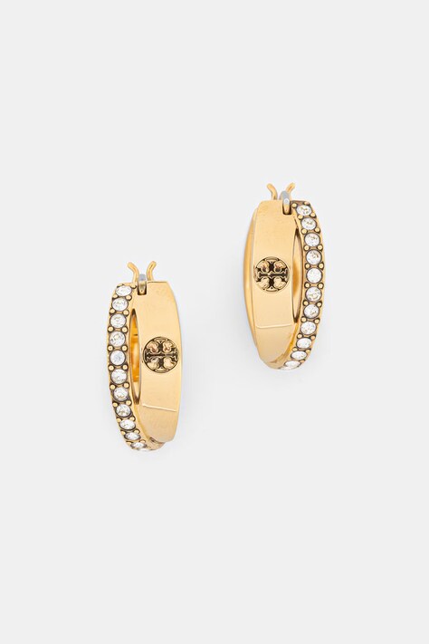 Tory Burch kolczyki damskie pozłacane Icon 184429