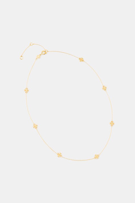 Tory Burch naszyjnik damski metalowy Icon 184442