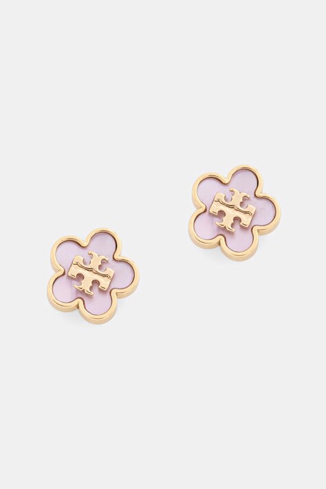 Tory Burch kolczyki damskie pozłacane masa perłowa ForgetMe 157351