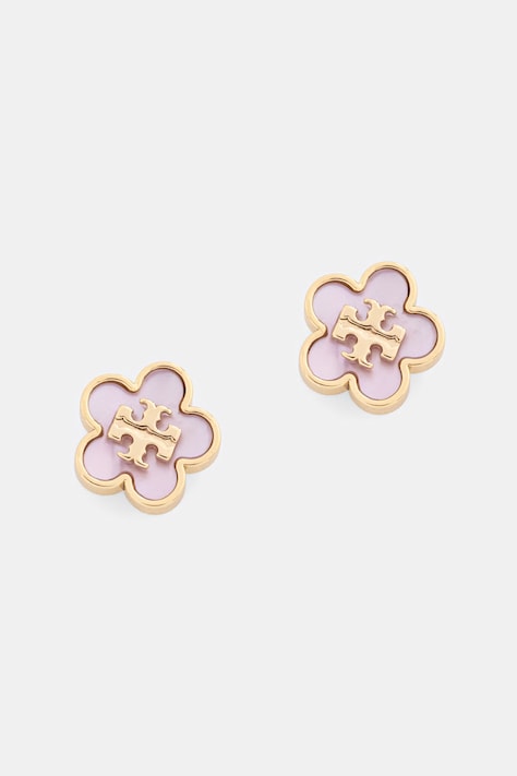 Tory Burch kolczyki damskie pozłacane masa perłowa ForgetMe 157351