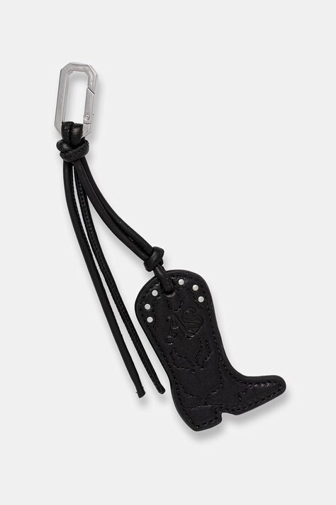 AllSaints brelok damski skórzany bez kamienia COWBOY W466XE