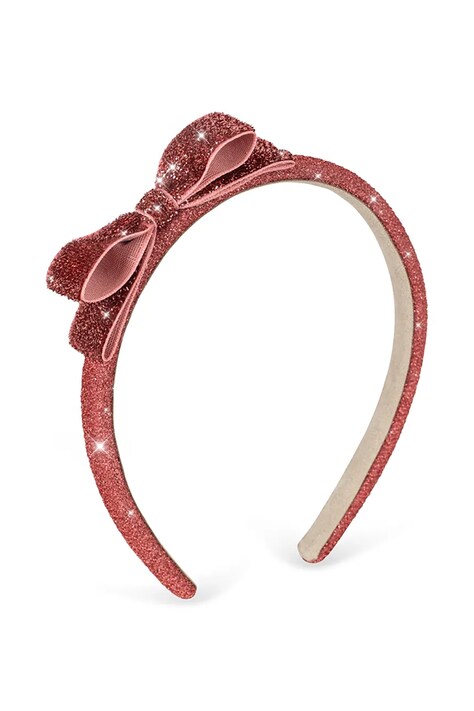 Konges Sløjd Opaska do włosów dziecięca VELVET BOW HAIRBRACE KS106640