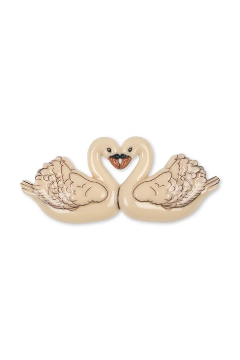 Konges Sløjd Spinka do włosów dziecięca SWAN BIG HAIR CLIP KS106272