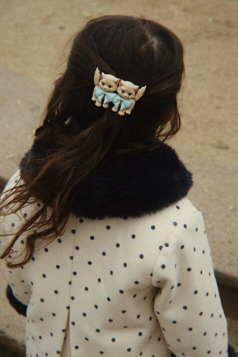 Konges Sløjd Ukosnica za kosu za djecu KITTY BIG HAIR CLIP KS106076