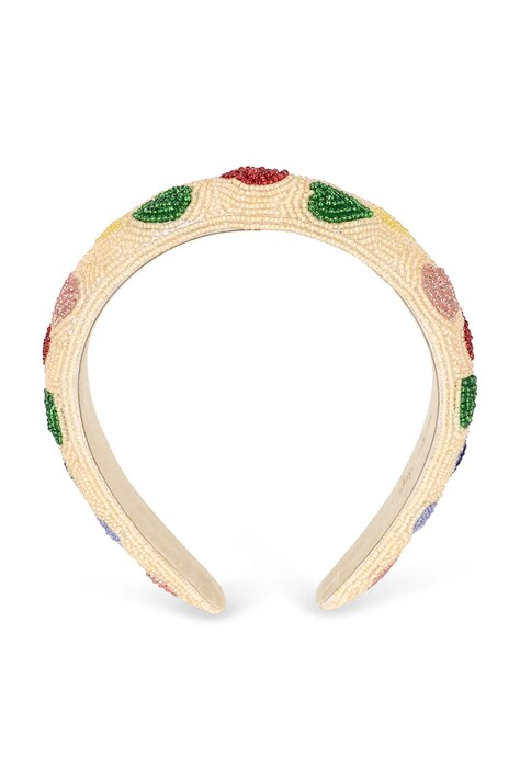 Konges Sløjd Λαστιχάκι μαλλιών παιδικό COEUR BEADED HAIRBRACE KS105950