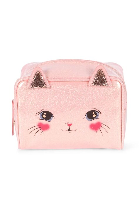 Konges Sløjd Νεσεσέρ παιδικό CAT POUCH ροζ KS105935