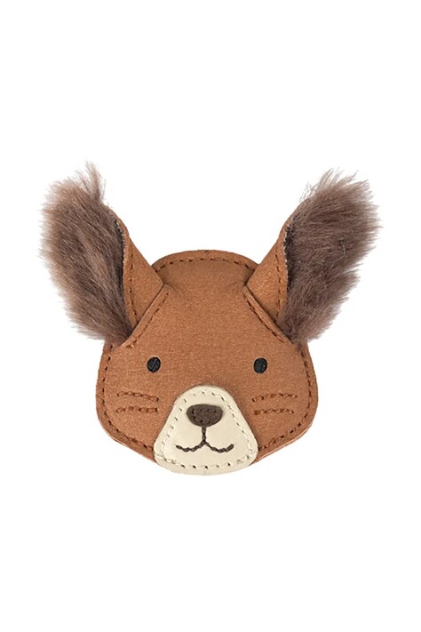 Donsje ac de păr pentru copii din piele Josy Exclusive Hairclip Fluffy Squirrel 6009138