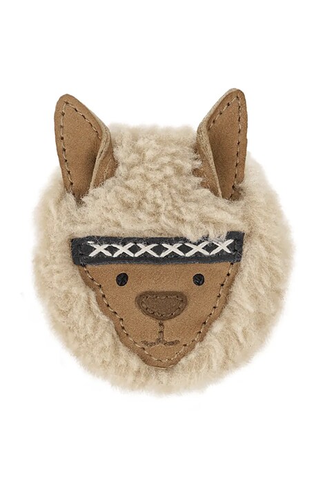 Donsje ac de păr pentru copii din piele Josy Exclusive Hairclip Alpaca 6009101